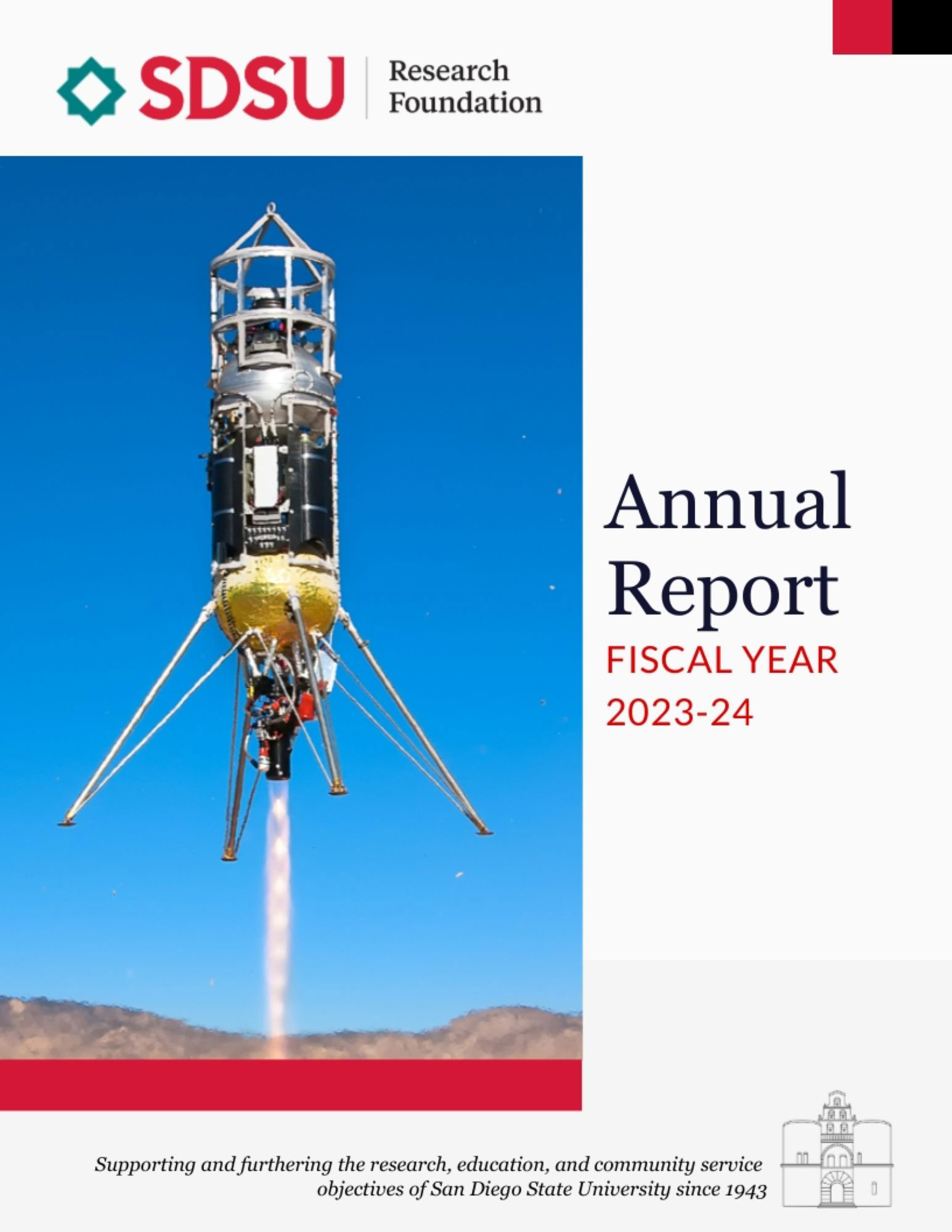 Cover of Annual Report Fiscal Year 23-24
