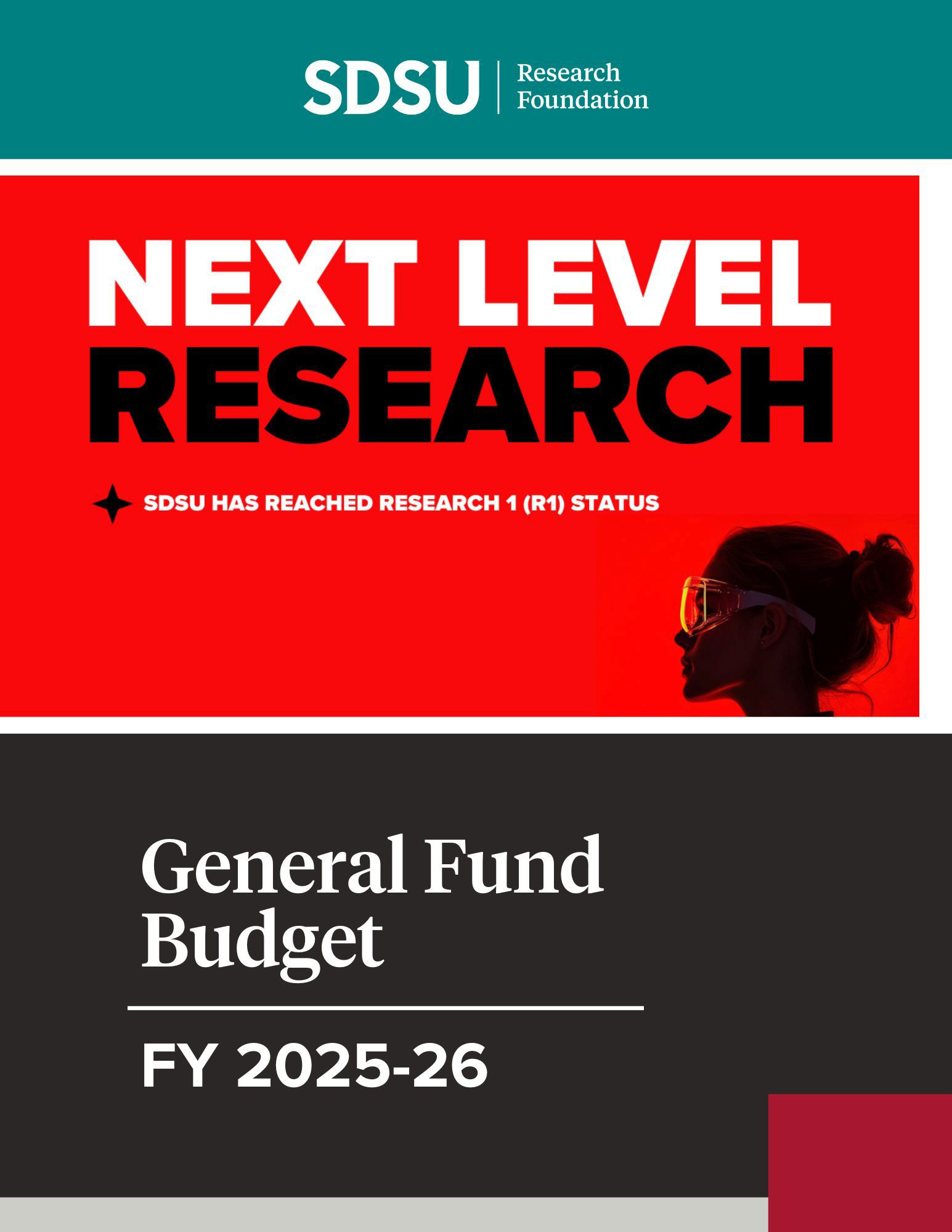 Cover of General Fund Budget Fiscal Year 25*26