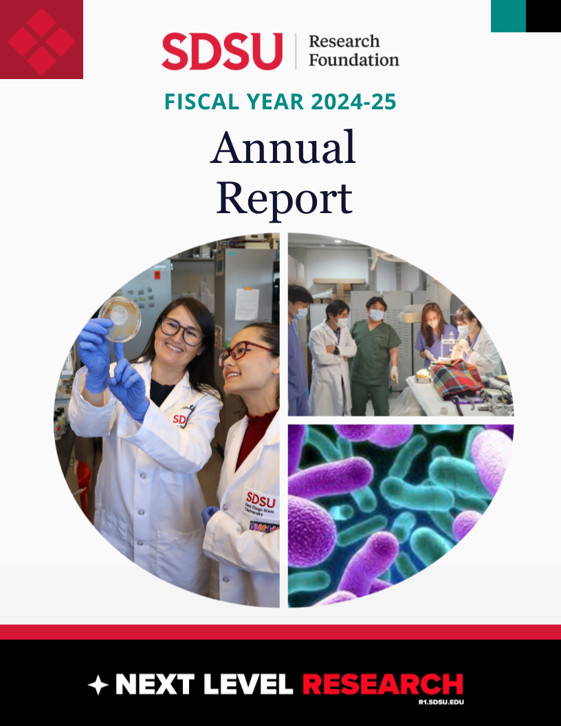 Cover of Annual Report for Fiscal Year 2024-25