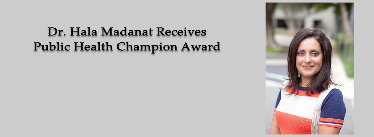 VP for Research and Innovation Recognized for Promoting Health in San Diego