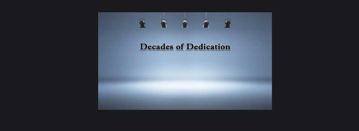 Decades of Dedicatio - Bill Kronert