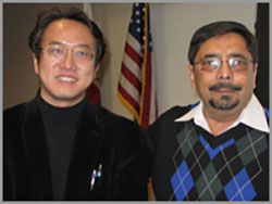 Dr.Dipak Gupta and Dr. Ming-Hsing Tsou