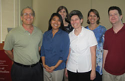 Drs. Randolph Philipp, Lisa Lamb, Victoria Jacobs, and Jessica Bishop