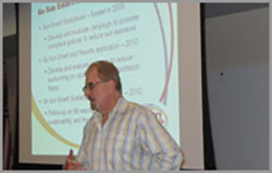 Dr. Peter Andersen presenting